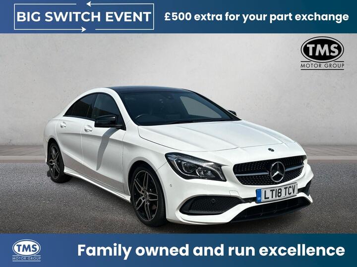 Mercedes-Benz CLA 1.6 CLA180 AMG Line Coupe 7G-DCT Euro 6 (s/s) 4dr