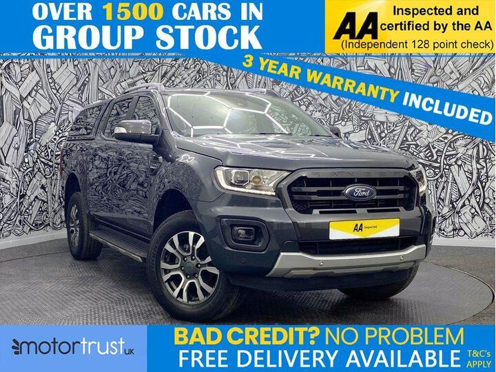 Ford RANGER 2.0 EcoBlue Wildtrak Auto 4WD Euro 6 (s/s) 4dr