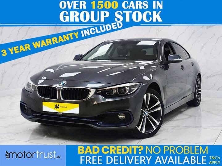 BMW 4 SERIES GRAN COUPE 2.0 420i GPF Sport Auto XDrive Euro 6 (s/s) 5dr