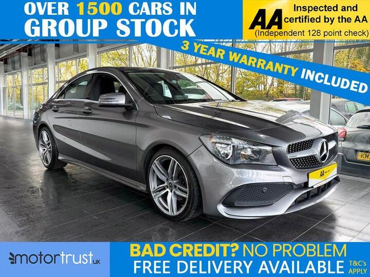 Mercedes-Benz CLA 1.6 CLA180 AMG Line Edition Coupe 7G-DCT Euro 6 (s/s) 4dr Mercedes-Benz CLA 1.6 CLA180 AMG Line Edition Coupe 7G-DCT Euro 6 (s/s) 4dr