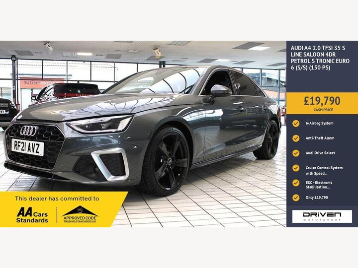 Audi A4 2.0 TFSI 35 S Line S Tronic Euro 6 (s/s) 4dr
