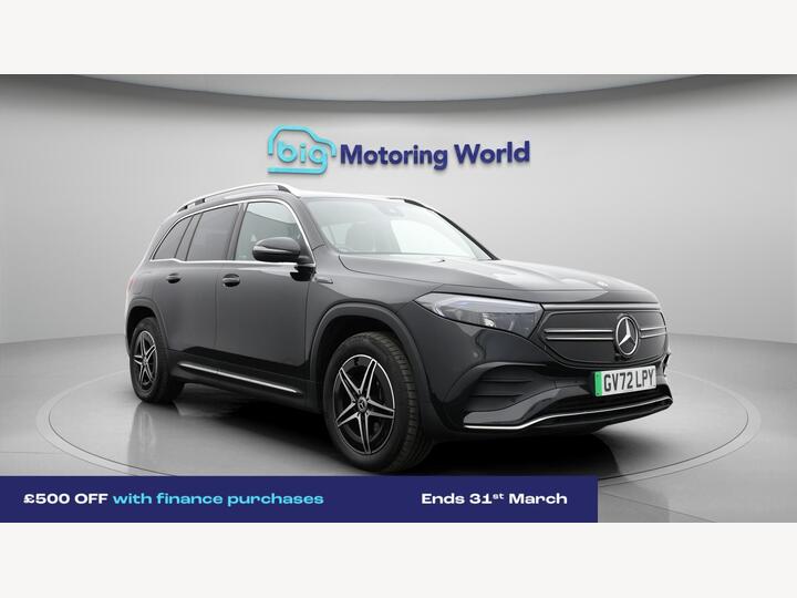 Mercedes-Benz EQB EQB 300 66.5kWh AMG Line Auto 4MATIC 5dr