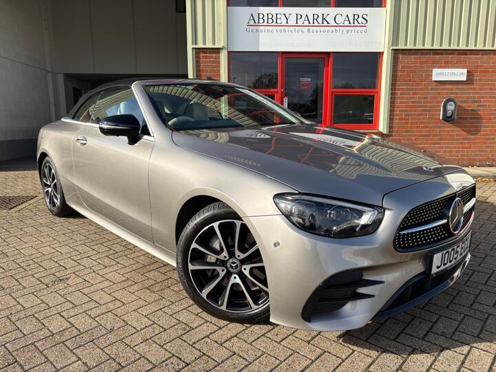 Mercedes-Benz E Class 2.0 E220d AMG Line Night Edition (Premium Plus) Cabriolet G-Tronic+ Euro 6 (s/s) 2dr Mercedes-Benz E Class 2.0 E220d AMG Line Night Edition (Premium Plus) Cabriolet G-Tronic+ Euro 6 (s/s) 2dr