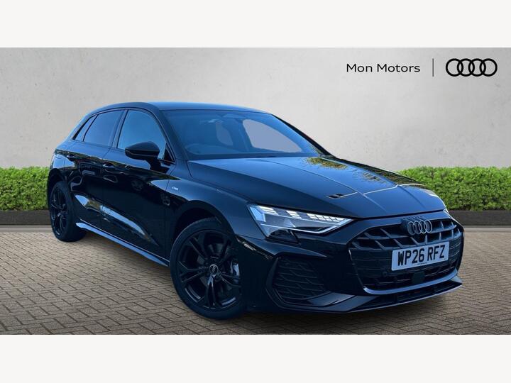 Audi A3 Sportback 1.5 TFSIe Black Edition Sportback S Tronic Euro 6 (s/s) 5dr 17.9kWh