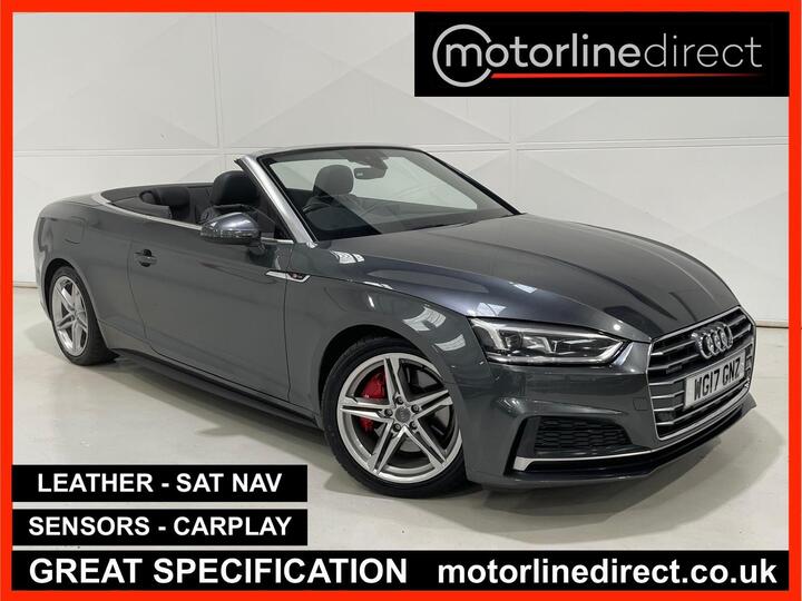 Audi A5 Cabriolet 2.0 TFSI S Line S Tronic Quattro Euro 6 (s/s) 2dr