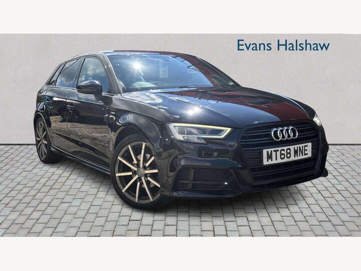 Audi A3 1.0 TFSI 30 Black Edition Sportback Euro 6 (s/s) 5dr