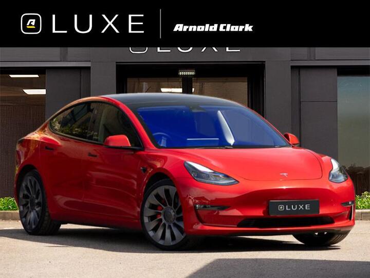 Tesla Model 3 (Dual Motor) Performance Auto 4WDE 4dr (Performance Upgrade)