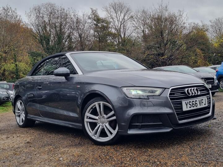 Audi A3 Cabriolet 2.0 TDI S Line Quattro Euro 6 (s/s) 2dr