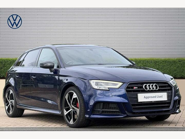 Audi A3 Sportback 2.0 TFSI Black Edition Sportback S Tronic Quattro Euro 6 (s/s) 5dr