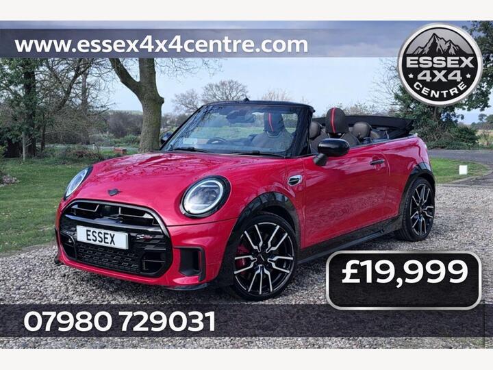 MINI Cooper Convertible 2.0 John Cooper Works Steptronic Euro 6 (s/s) 2dr