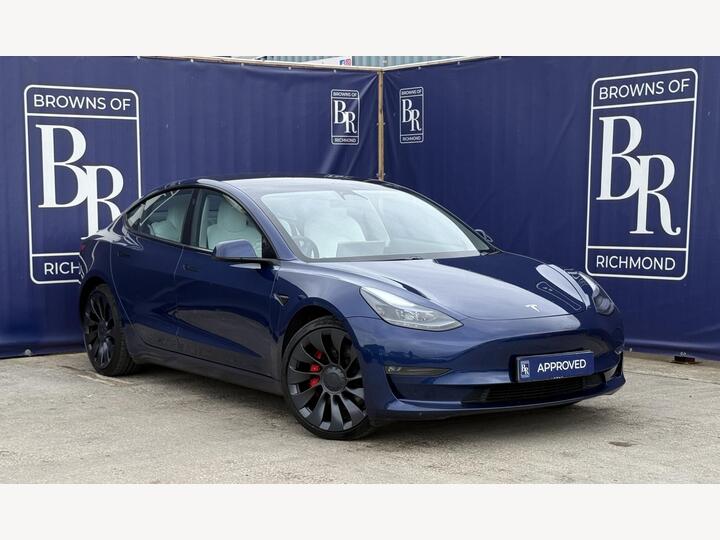 Tesla Model 3 (Dual Motor) Performance Auto 4WDE 4dr (Performance Upgrade)