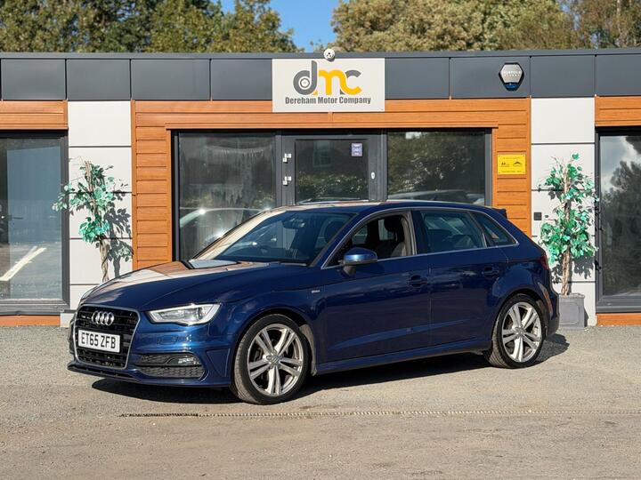 Audi A3 1.6 TDI S Line Sportback Euro 6 (s/s) 5dr (Nav)