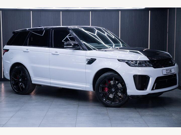 Land Rover RANGE ROVER SPORT 5.0 P575 V8 SVR Auto 4WD Euro 6 (s/s) 5dr Land Rover RANGE ROVER SPORT 5.0 P575 V8 SVR Auto 4WD Euro 6 (s/s) 5dr
