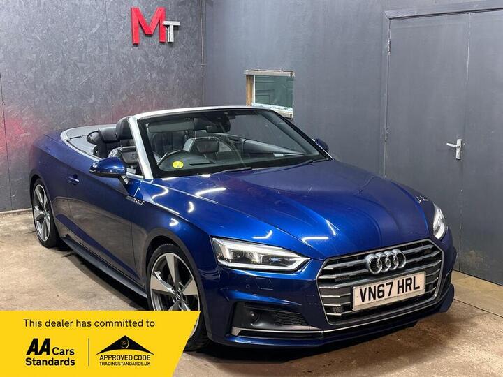 Audi A5 Cabriolet 3.0 TDI V6 S Line S Tronic Quattro Euro 6 (s/s) 2dr