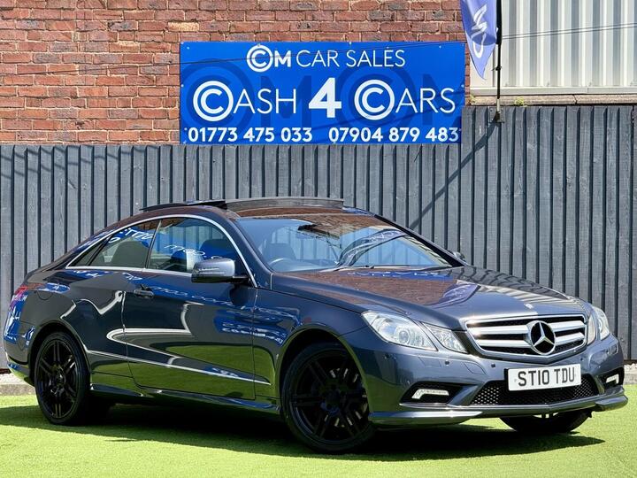 Mercedes-Benz E CLASS 3.0 E350 CDI V6 BlueEfficiency Sport G-Tronic Euro 5 2dr
