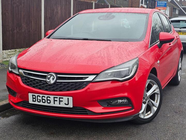Vauxhall Astra 1.0i Turbo EcoFLEX SRi Euro 6 (s/s) 5dr