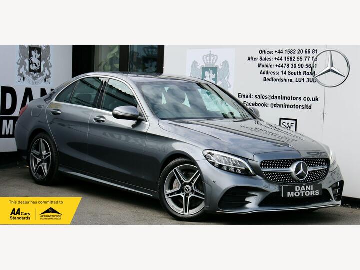 Mercedes-Benz C Class 2.0 C300d AMG Line Night Edition (Premium) G-Tronic+ Euro 6 (s/s) 4dr Mercedes-Benz C Class 2.0 C300d AMG Line Night Edition (Premium) G-Tronic+ Euro 6 (s/s) 4dr