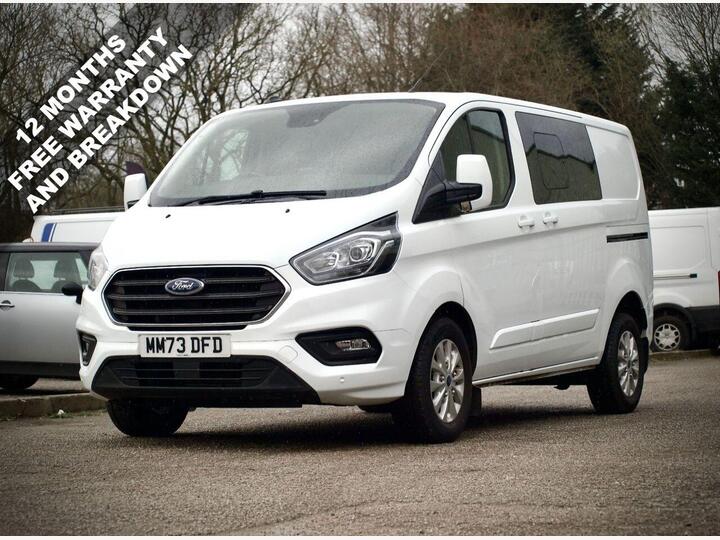 Ford TRANSIT CUSTOM 2.0 300 EcoBlue Limited Crew Van L1 H1 Euro 6 (s/s) 5dr