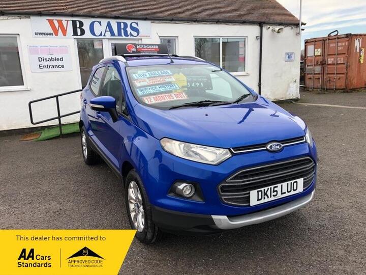 Ford EcoSport 1.0T EcoBoost Titanium 2WD Euro 5 (s/s) 5dr