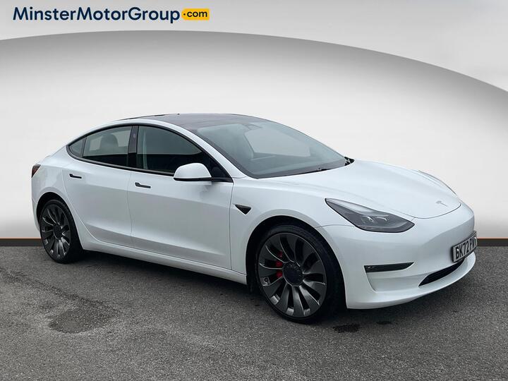 Tesla Model 3 (Dual Motor) Performance Auto 4WDE 4dr (Performance Upgrade) Tesla Model 3 (Dual Motor) Performance Auto 4WDE 4dr (Performance Upgrade)