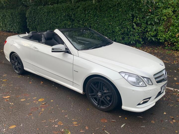 Mercedes-Benz E Class 3.0 E350 CDI V6 BlueEfficiency Sport Cabriolet G-Tronic Euro 5 2dr