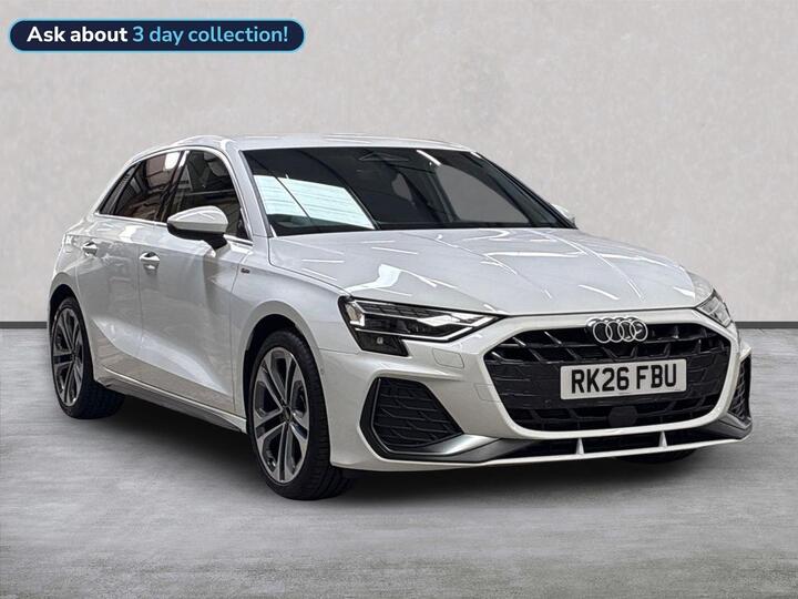 Audi A3 1.5 TFSI S Line Sportback S Tronic Euro 6 (s/s) 5dr