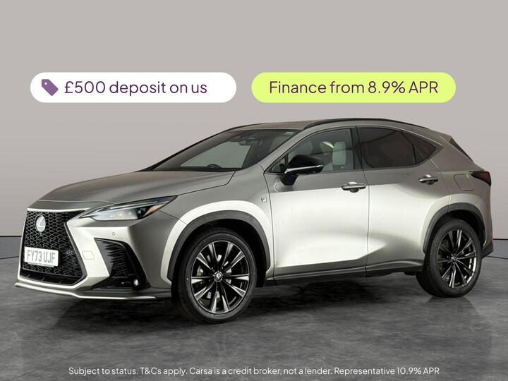 Lexus NX 2.5 450h+ 18.1kWh F Sport E-CVT 4WD Euro 6 (s/s) 5dr