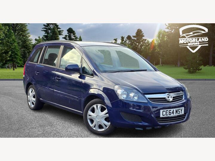 Vauxhall Zafira 1.8 16V Exclusiv Euro 5 5dr Vauxhall Zafira 1.8 16V Exclusiv Euro 5 5dr