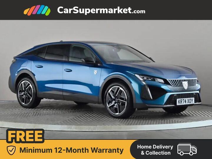 Peugeot 408 1.2 PureTech GT Fastback EAT Euro 6 (s/s) 5dr Peugeot 408 1.2 PureTech GT Fastback EAT Euro 6 (s/s) 5dr