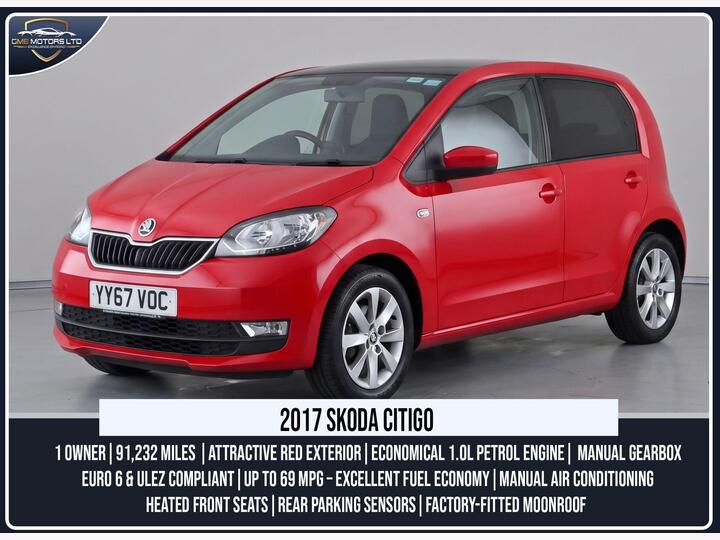 Skoda Citigo 1.0 MPI GreenTech SE L Euro 6 (s/s) 5dr