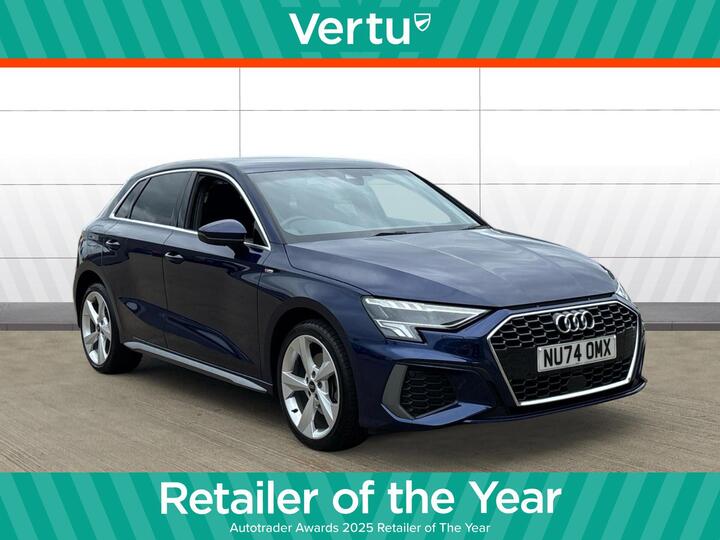 Audi A3 1.4 TFSIe 40 S Line Sportback S Tronic Euro 6 (s/s) 5dr 13kWh