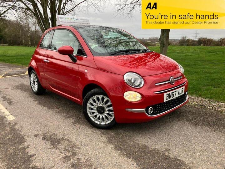 Fiat 500 1.2 Lounge Euro 6 (s/s) 3dr