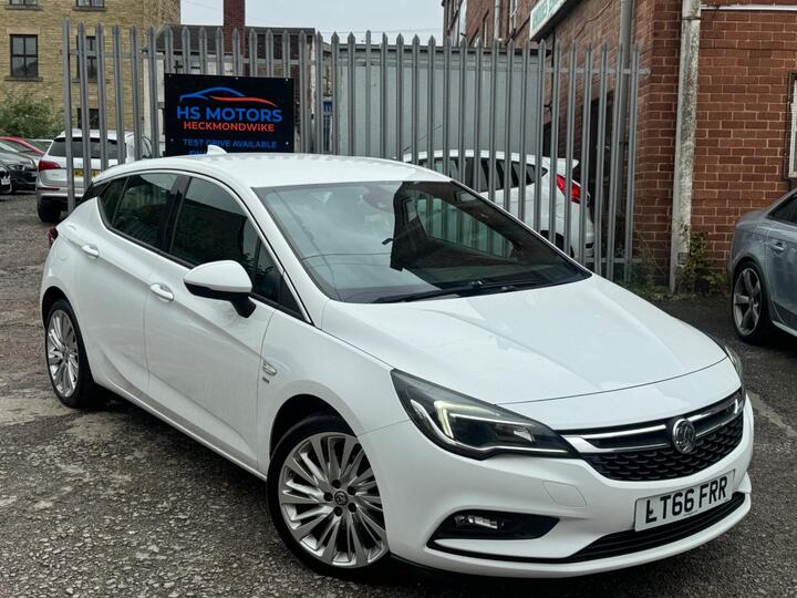 Vauxhall Astra 1.6 CDTi BlueInjection SRi Nav Euro 6 (s/s) 5dr