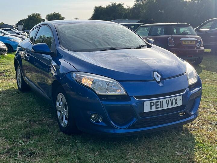 Renault Megane 1.5 DCi Expression Coupe 3dr Diesel Manual Euro 5 (90 Ps)