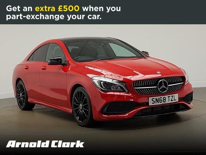 Mercedes-Benz CLA 1.6 CLA200 AMG Line Night Edition (Plus) Coupe 7G-DCT Euro 6 (s/s) 4dr