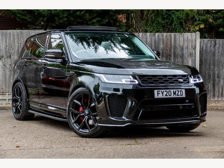 Land Rover RANGE ROVER SPORT 5.0 P575 V8 SVR Auto 4WD Euro 6 (s/s) 5dr Land Rover RANGE ROVER SPORT 5.0 P575 V8 SVR Auto 4WD Euro 6 (s/s) 5dr