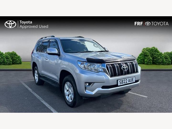 Toyota Land Cruiser 2.8D Active Auto 4WD Euro 6 (s/s) 5dr (7 Seat)