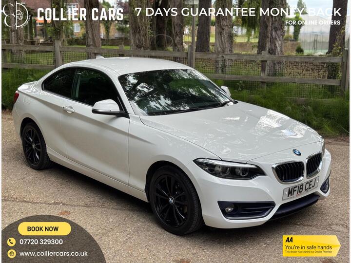 BMW 2 Series 1.5 218i Sport Euro 6 (s/s) 2dr