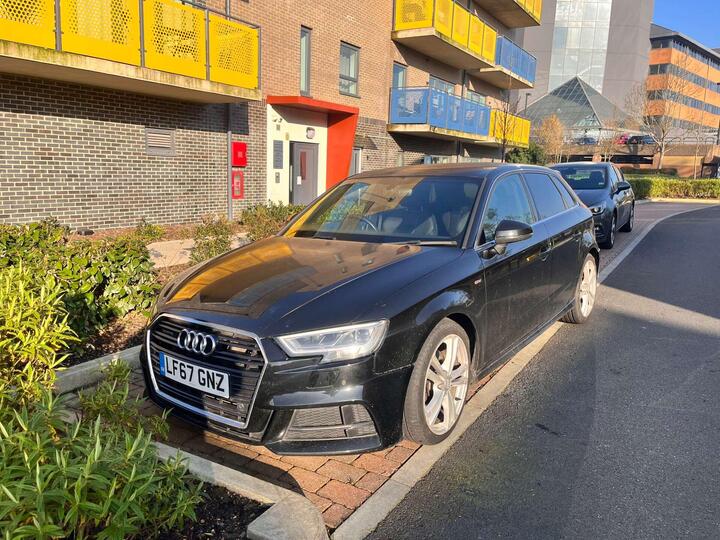 Audi A3 2.0 TFSI S Line Sportback S Tronic Quattro Euro 6 (s/s) 5dr