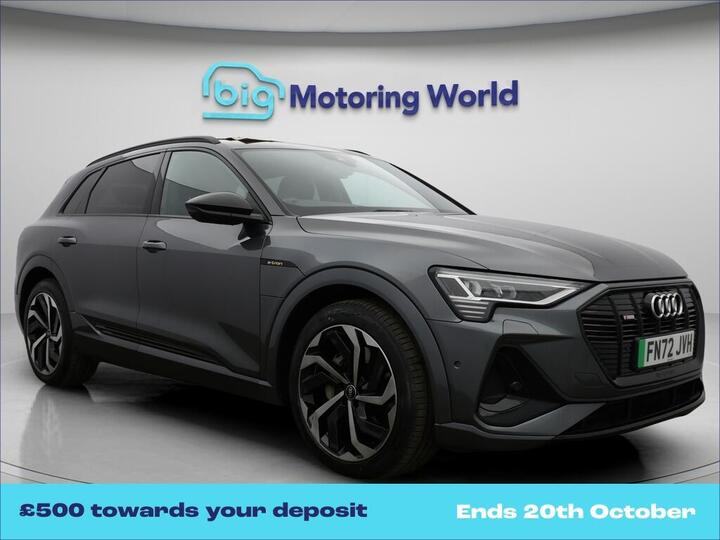 Audi E-tron 55 Black Edition Auto Quattro 5dr 95kWh (11kW Charger)
