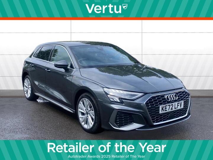 Audi A3 1.4 TFSIe 40 S Line Sportback S Tronic Euro 6 (s/s) 5dr 13kWh
