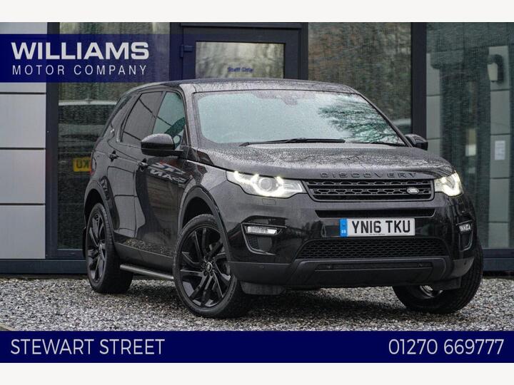 Land Rover DISCOVERY SPORT 2.0 TD4 HSE Black Auto 4WD Euro 6 (s/s) 5dr
