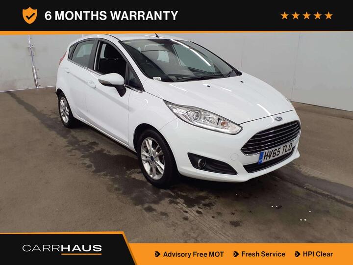 Ford FIESTA 1.0T EcoBoost Zetec Euro 6 (s/s) 5dr