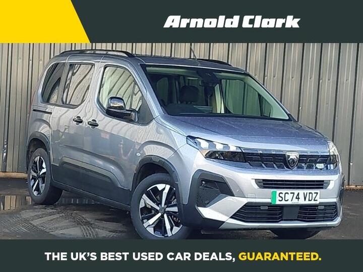 Peugeot E-Rifter 52kWh GT Standard MPV Auto 5dr (7.4kW Charger) Peugeot E-Rifter 52kWh GT Standard MPV Auto 5dr (7.4kW Charger)