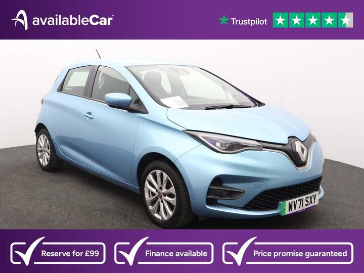 Renault Zoe R110 EV50 52kWh Iconic Auto 5dr (Rapid Charge)