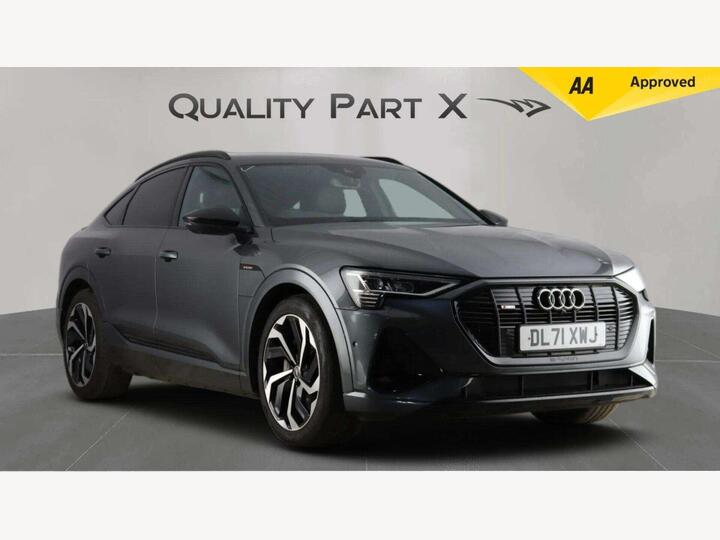 Audi E-tron 55 Black Edition Sportback Auto Quattro 5dr 95kWh (11kW Charger)