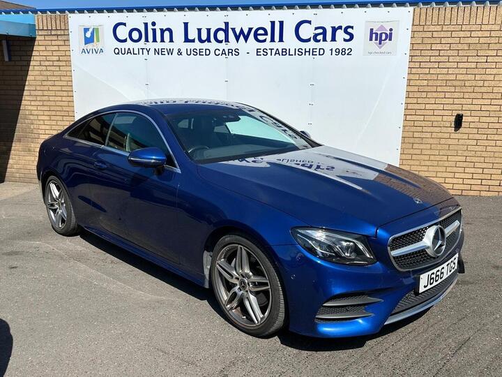 Mercedes-Benz E Class 2.0 E220d AMG Line (Premium) G-Tronic+ Euro 6 (s/s) 2dr