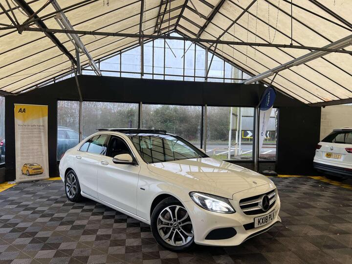 Mercedes-Benz C-CLASS 2.0 C350e 6.4kWh Sport (Premium) G-Tronic+ Euro 6 (s/s) 4dr