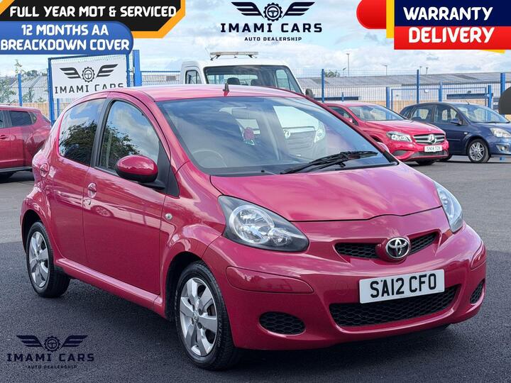 Toyota AYGO 1.0 VVT-i Go MultiMode Euro 5 5dr (AC)