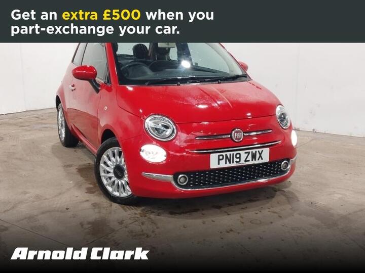 Fiat 500 1.2 Lounge Euro 6 (s/s) 3dr
